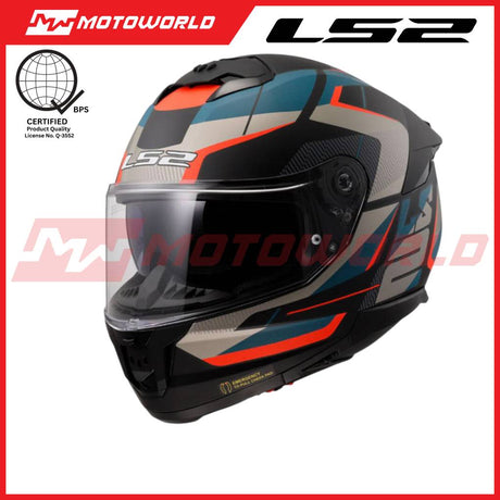 LS2 FF808 STREAM II GRAPHICS MOTORCYCLE FULL FACE HELMET