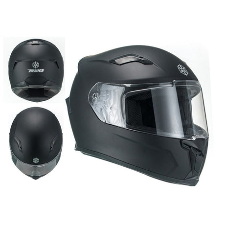 RYO RF-1 FS-820 MOTORCYCLE FULL FACE HELMET w/ FREE VISOR