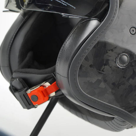 SCORPION EXO BELFAST EVO CARBON MOTORCYCLE OPEN FACE HELMET