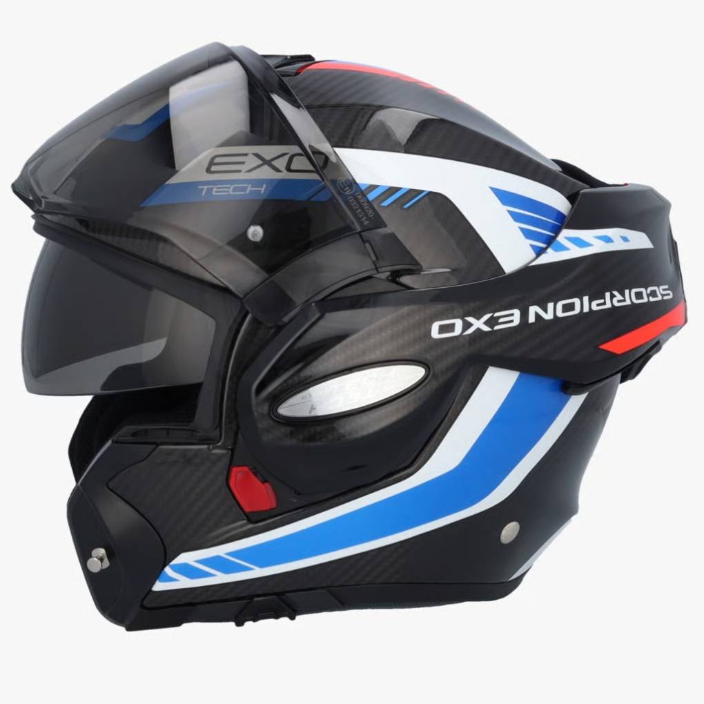SCORPION EXO TECH EVO CARBON MODULAR HELMET
