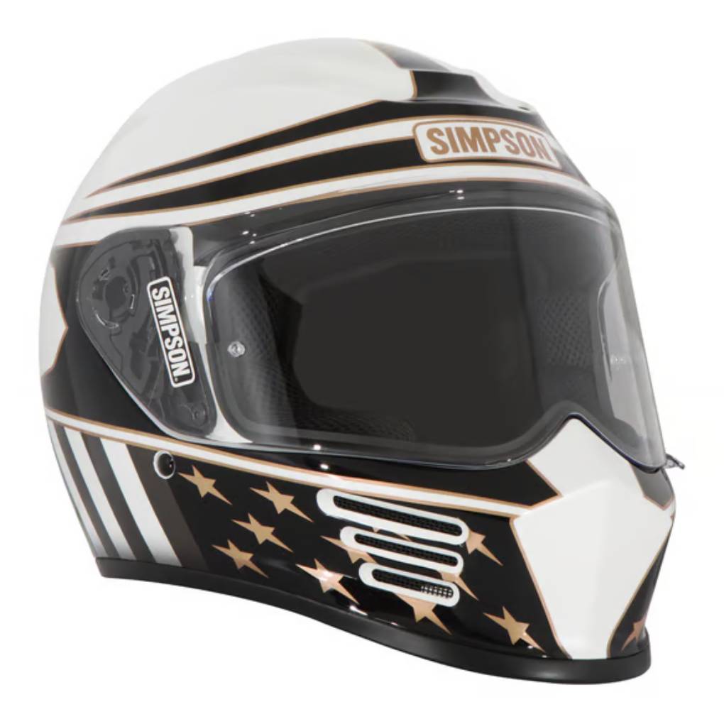 SIMPSON SPEED MOTORCYCLE FULL FACE HELMET