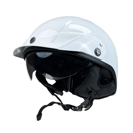SMK PATRIOT MOTORCYCLE OPEN FACE HELMET