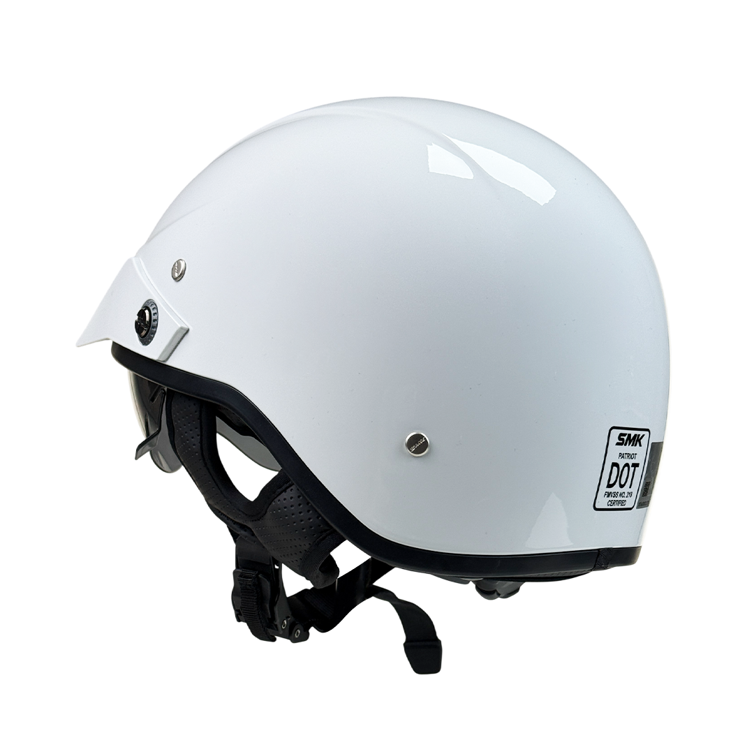 SMK PATRIOT MOTORCYCLE OPEN FACE HELMET