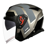 SMK GTJ-S01 MOTORCYCLE OPEN FACE HELMET