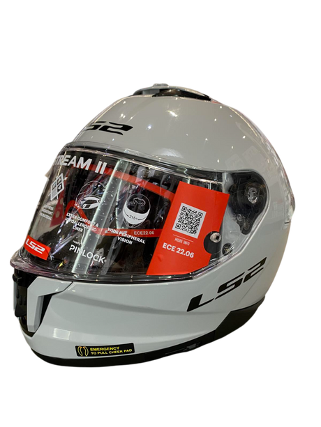 LS2 FF808 STREAM II MONO MOTORCYCLE FULL FACE HELMET