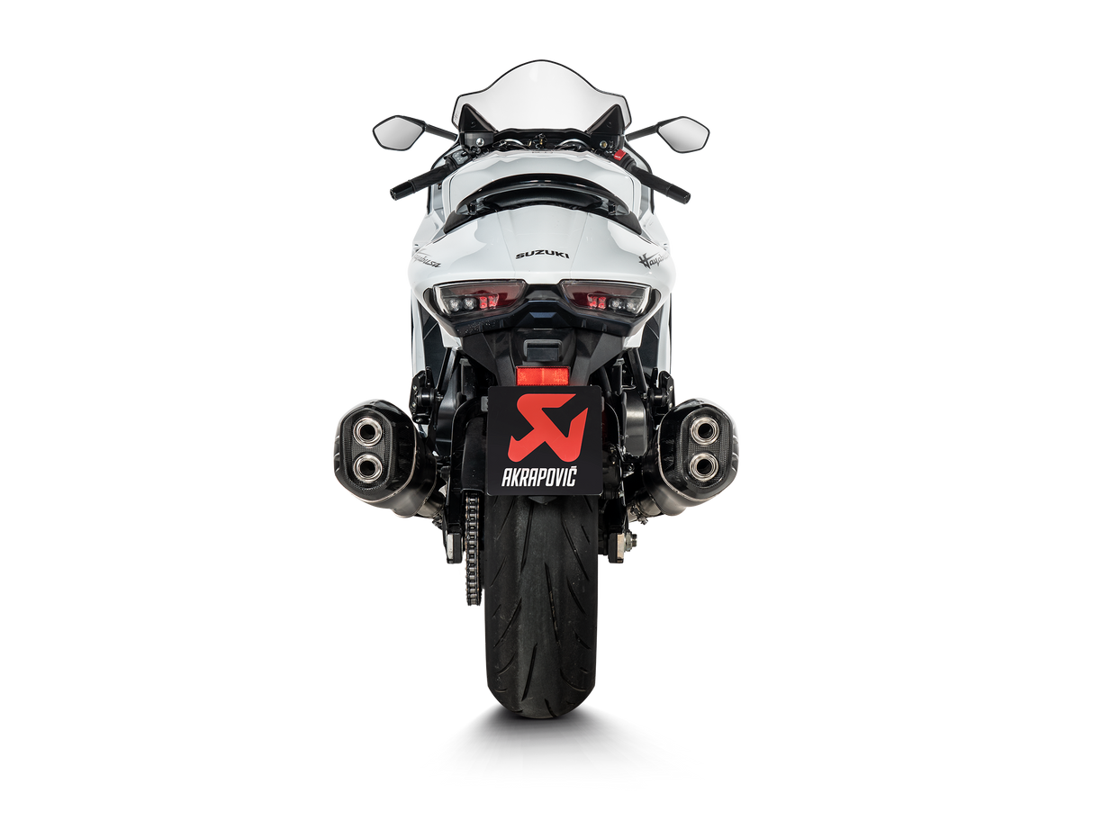 AKRAPOVIC SUZUKI GSX1300R HAYABUSA 2021-2024 EXHAUST SLIP-ON