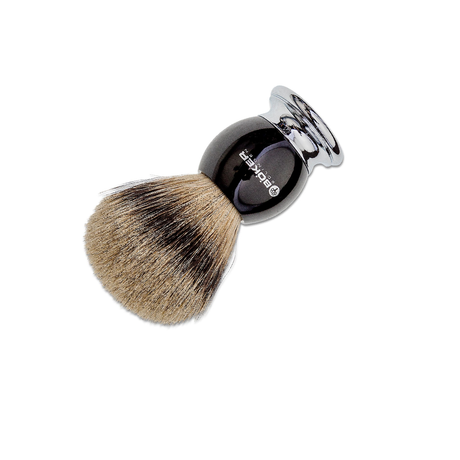 BOKER PREMIUM BLACK SHAVING BRUSH