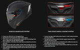 SHOEI X-FIFTEEN MOTORCYCLE FULL FACE HELMET