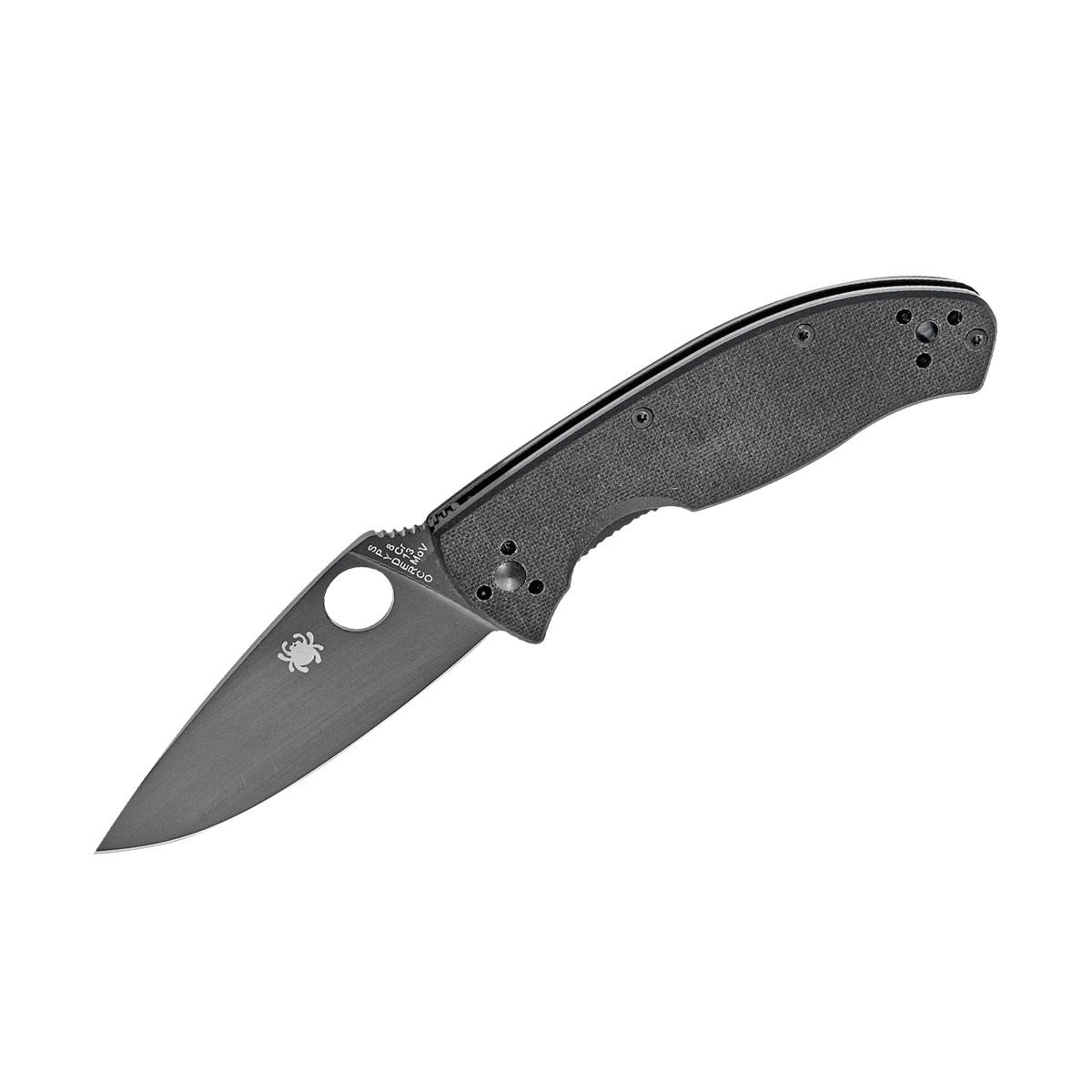 SPYDERCO TENACIOUS PLAIN G10 FOLDING KNIFE