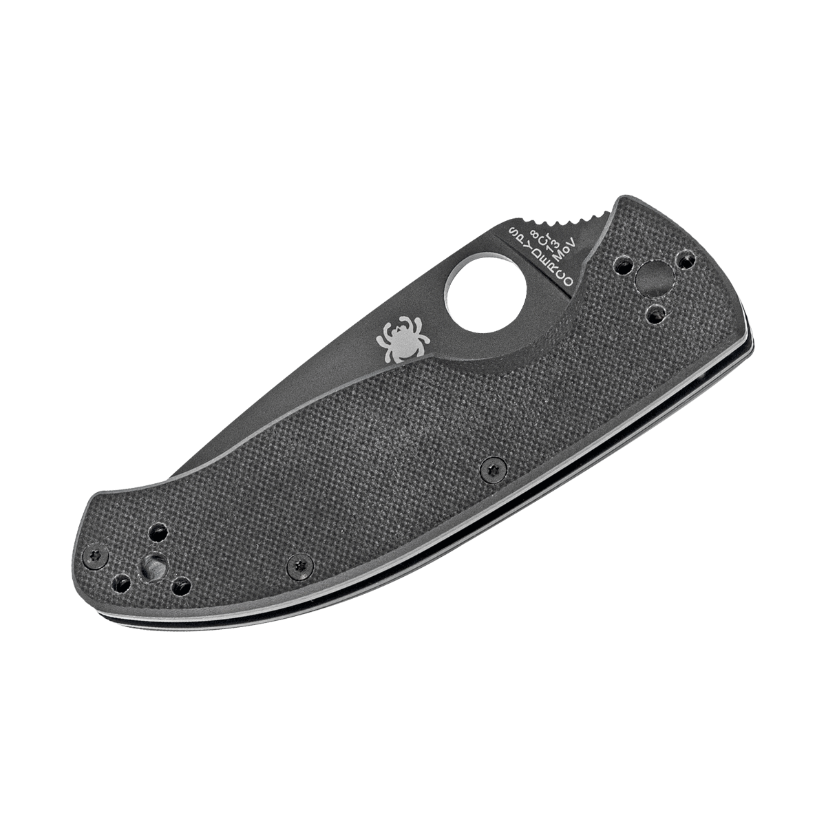 SPYDERCO TENACIOUS PLAIN G10 FOLDING KNIFE