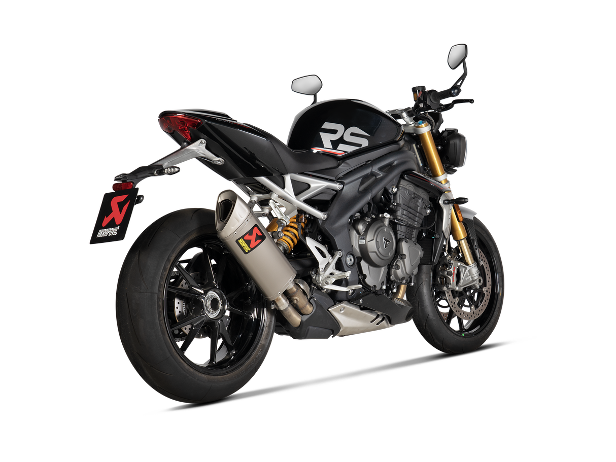 AKRAPOVIC TRIUMPH SPEED 3PLE 1200RS/RR 2022-2024 EXHAUST SLIP-ON