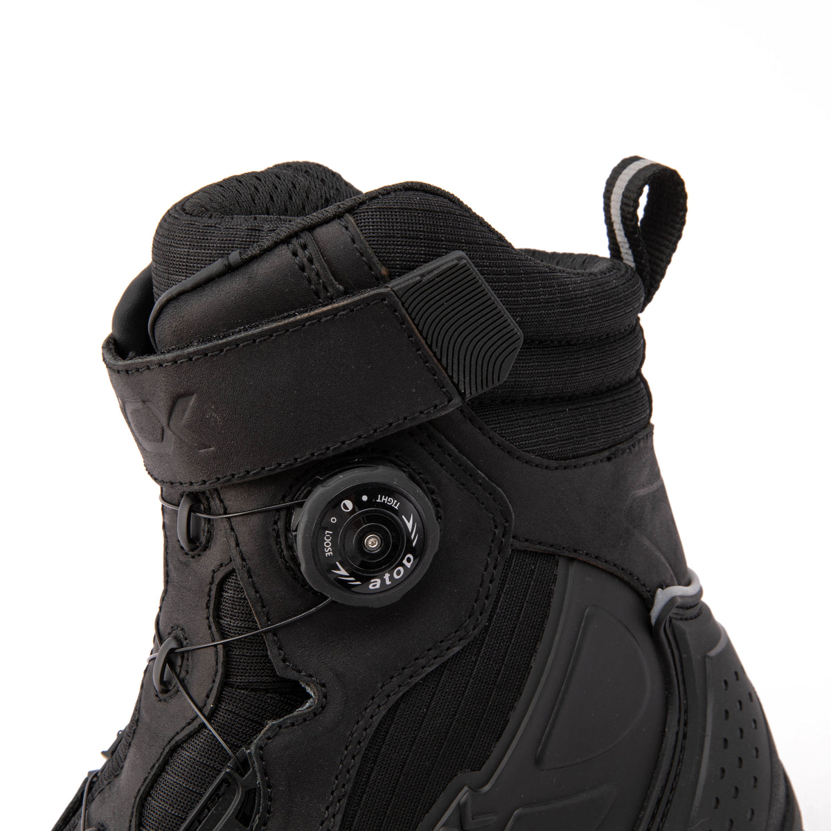 ARCX FULL GRAIN LEATHER NYLON TEXTILE WATERPROOF BOOTS