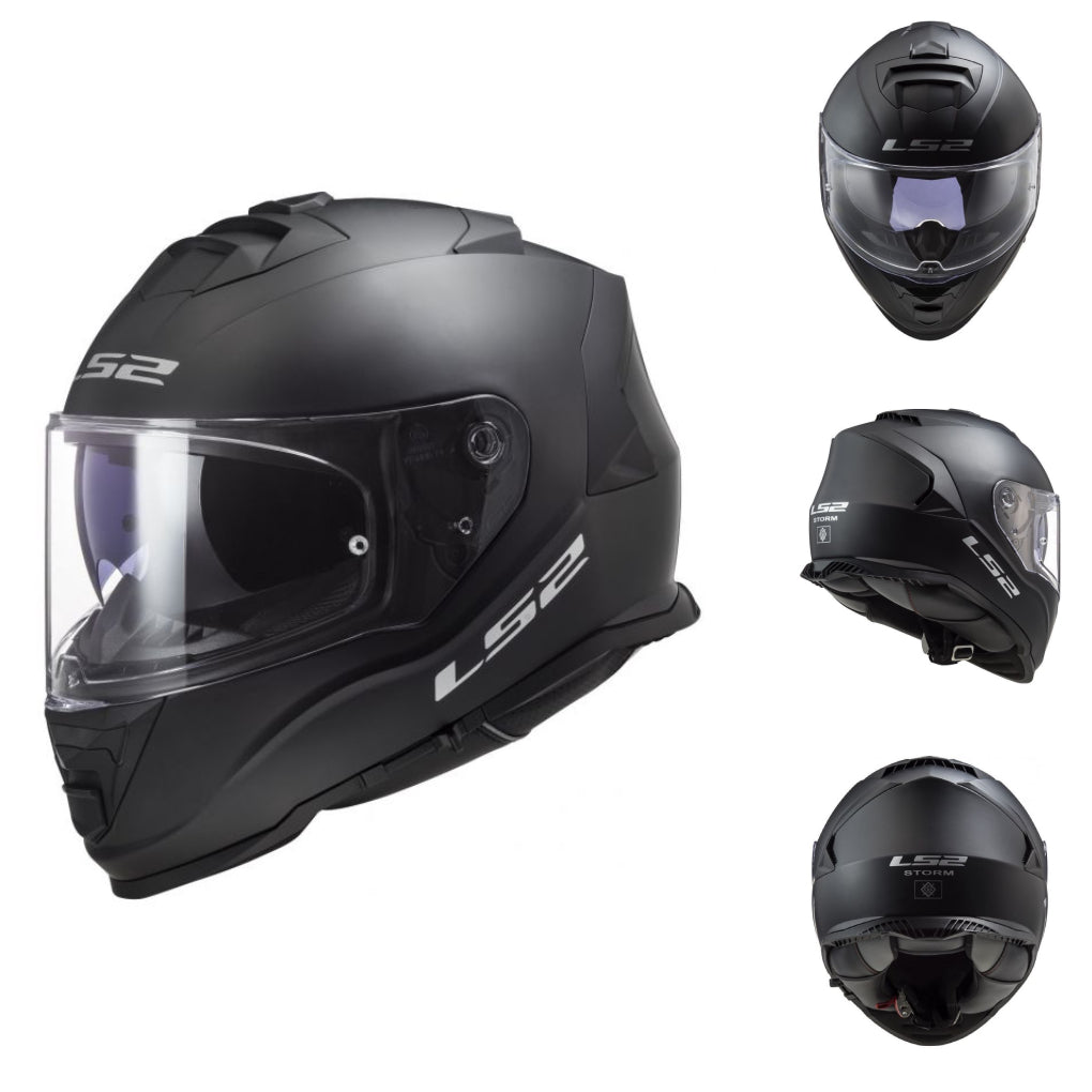 LS2 FF800 STORM II MOTORCYCLE FULL FACE HELMET w/ PINLOCK
