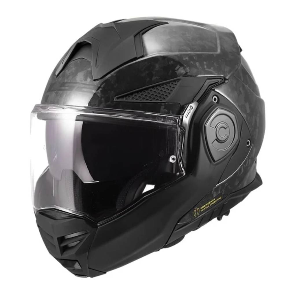 LS2 FF901 ADVANT X CARBON MOTORCYCLE MODULAR HELMET