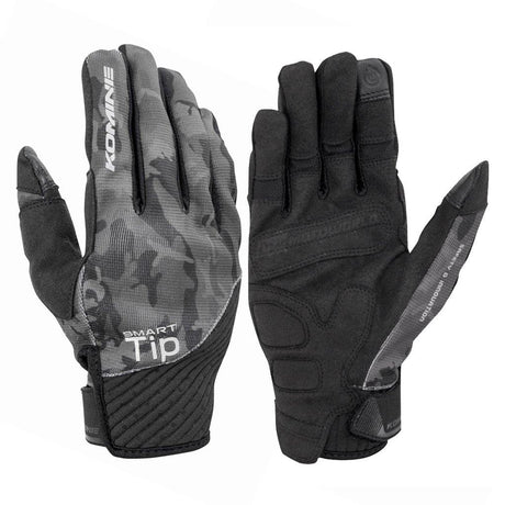 KOMINE GK-1853 STRETCH MOTORCYCLE GLOVES LUCE II