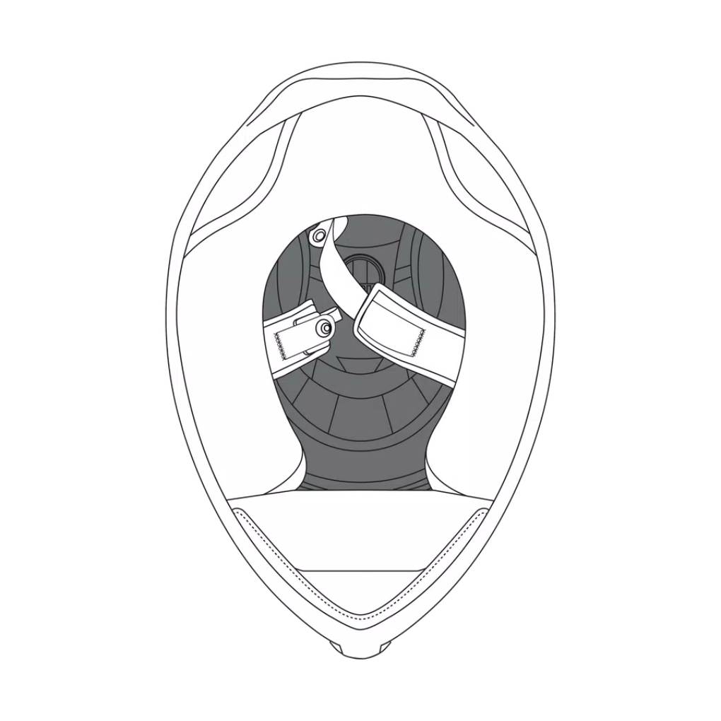 AGV TOP CENTER PAD K3SV ASIA