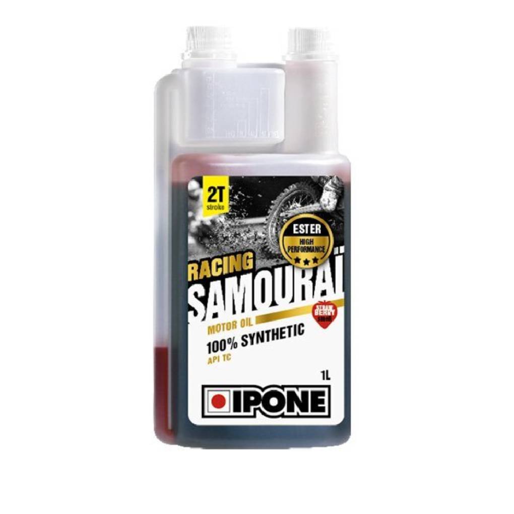 IPONE MOTORCYCLE SAMOURAI RACING FRAISE 2T (1L)