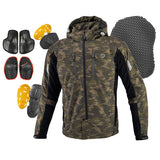 KOMINE JK-1123 PROTECT HALF MESH PARKA GENRI