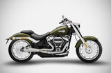 ZARD HARLEY DAVIDSON FATBOY/BREAKOUT 17-24 EXHAUST POLISHED