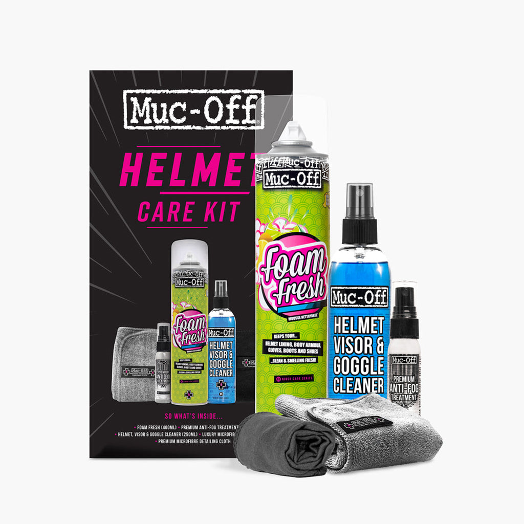 MUC-OFF MOTORCYCLE/BIKE HELMET CARE KIT