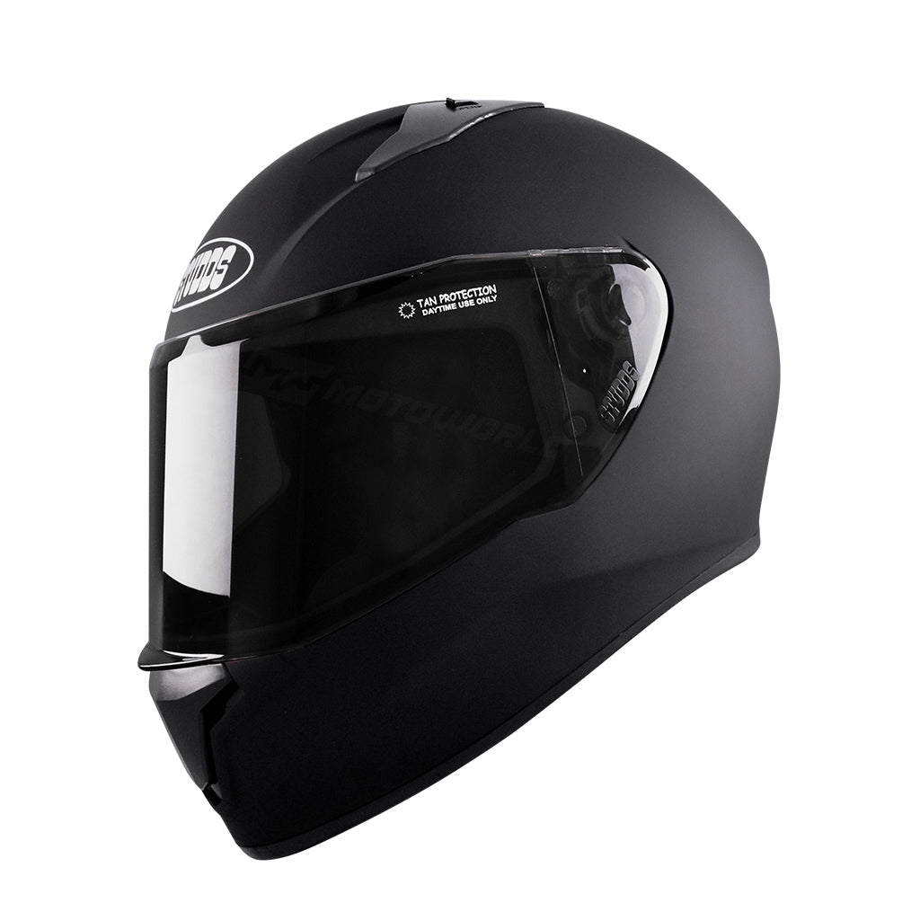 STUDDS THUNDER MOTORCYCLE FULL FACE HELMET (w/ FREE EXTRA VISOR)