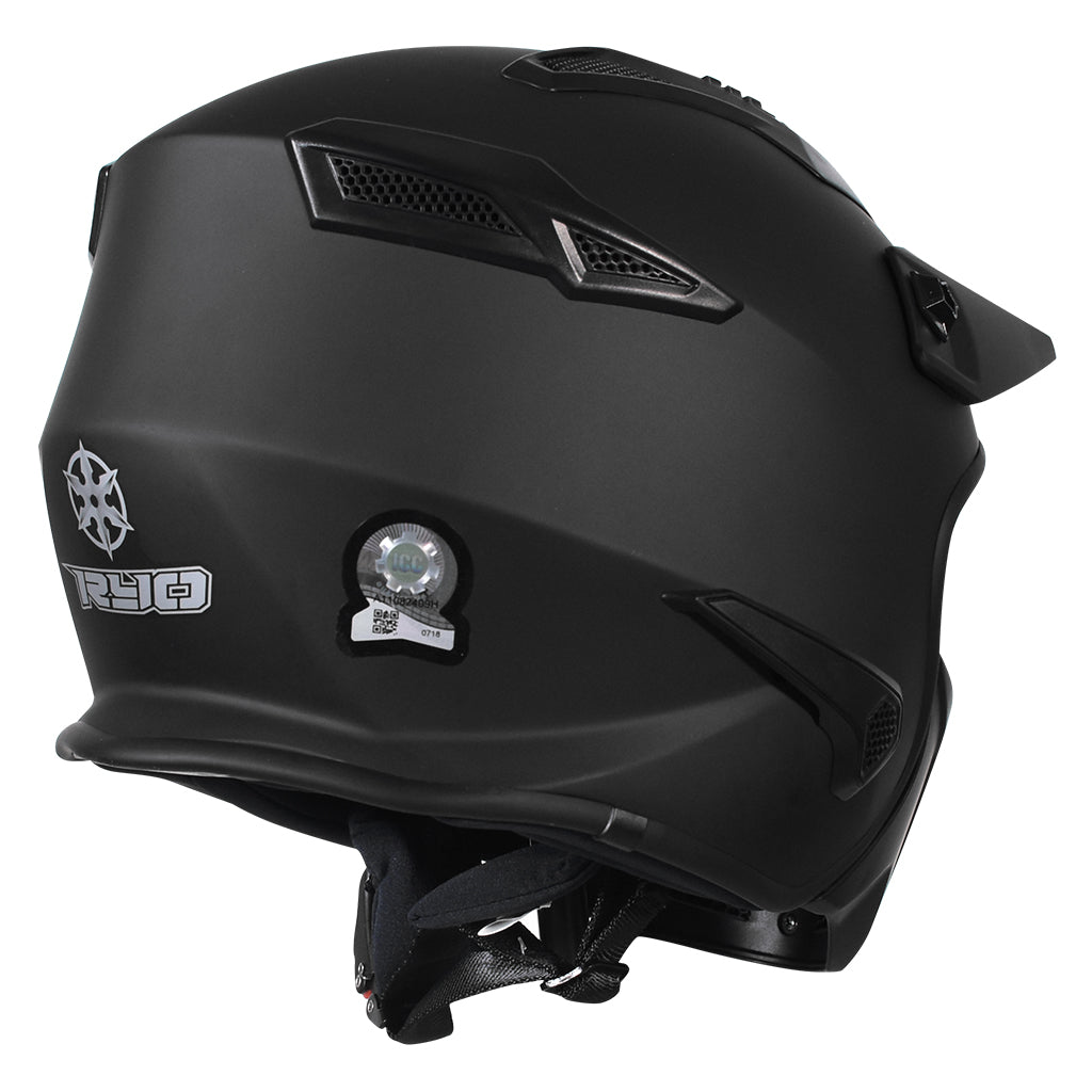 RYO RX-1 (FS-726) MOTORCYCLE OPEN FACE HELMET