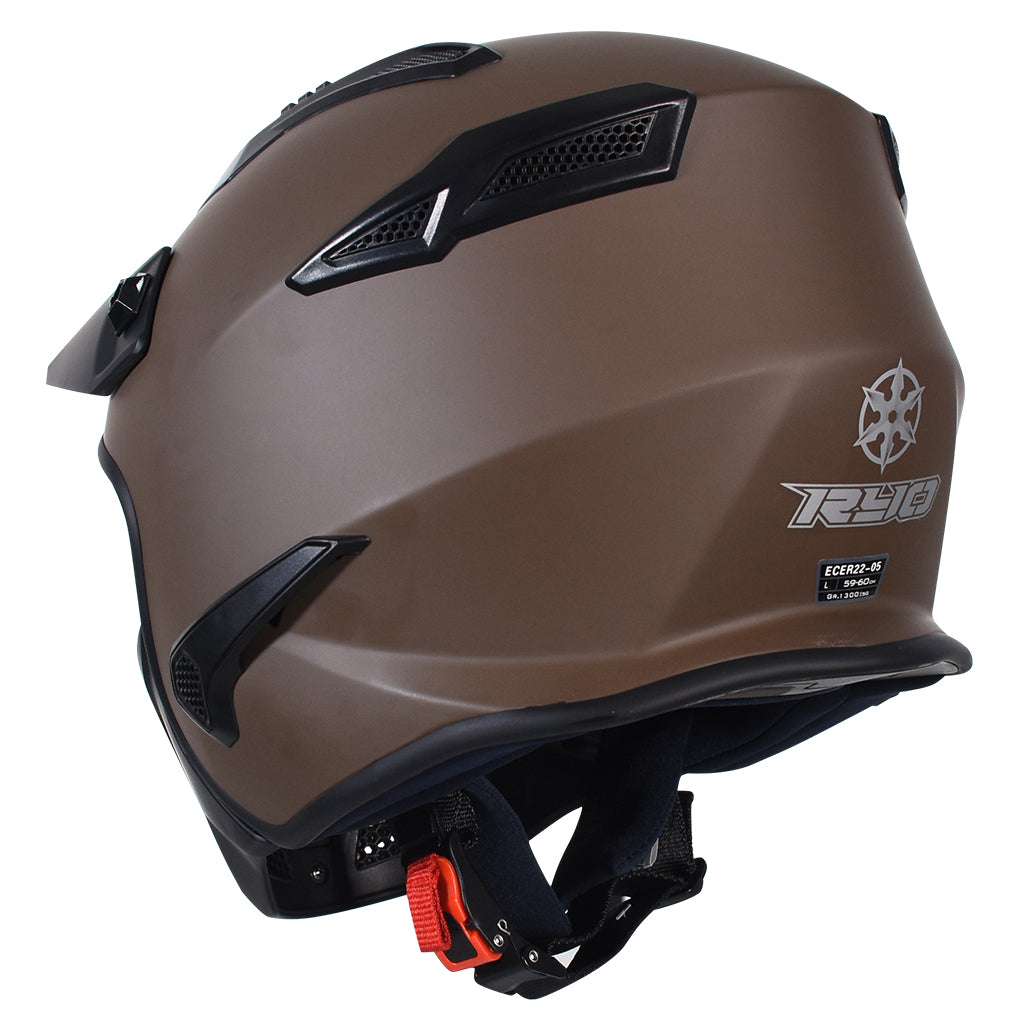 RYO RX-1 (FS-726) MOTORCYCLE OPEN FACE HELMET