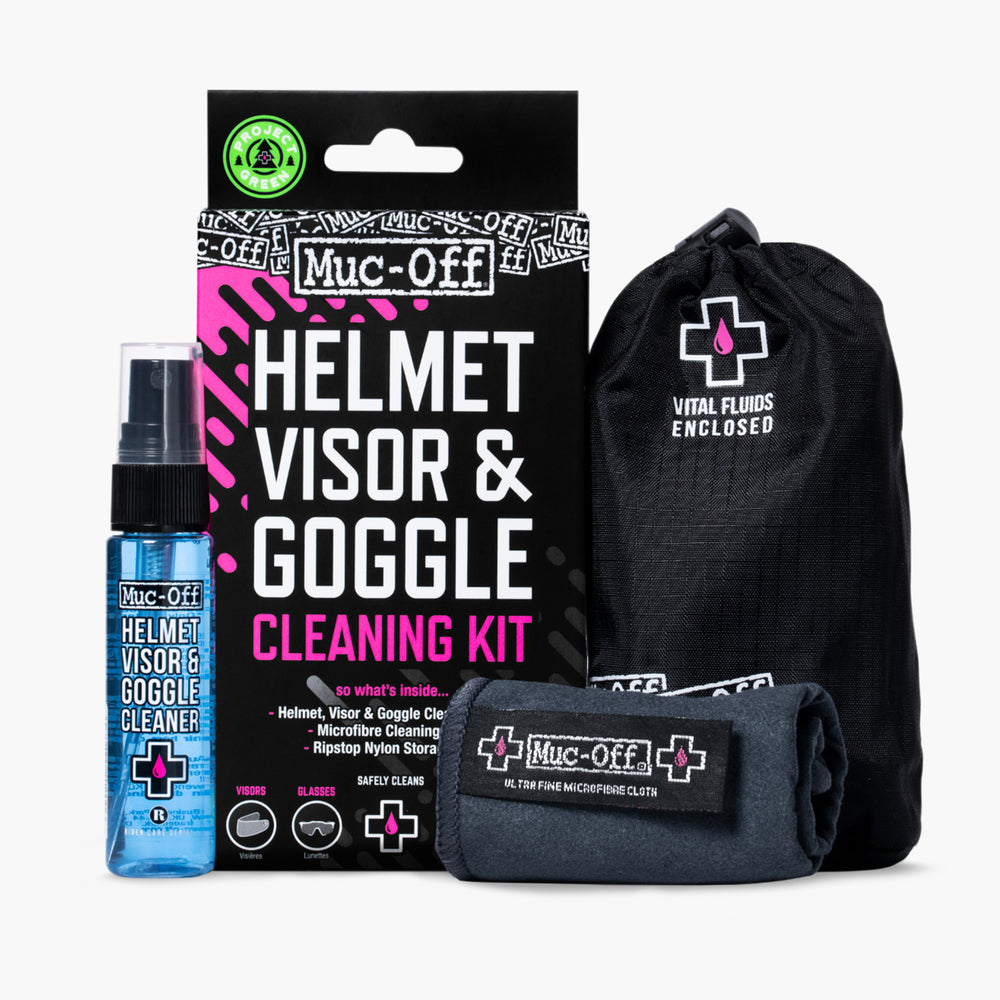 MUC-OFF HELMET VISOR GOGGLE CLEAN KIT