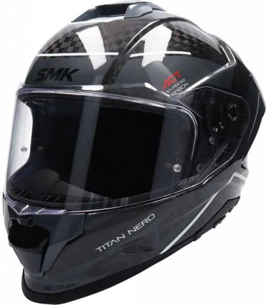 SMK TITAN CARBON MOTORCYCLE FULL FACE HELMET